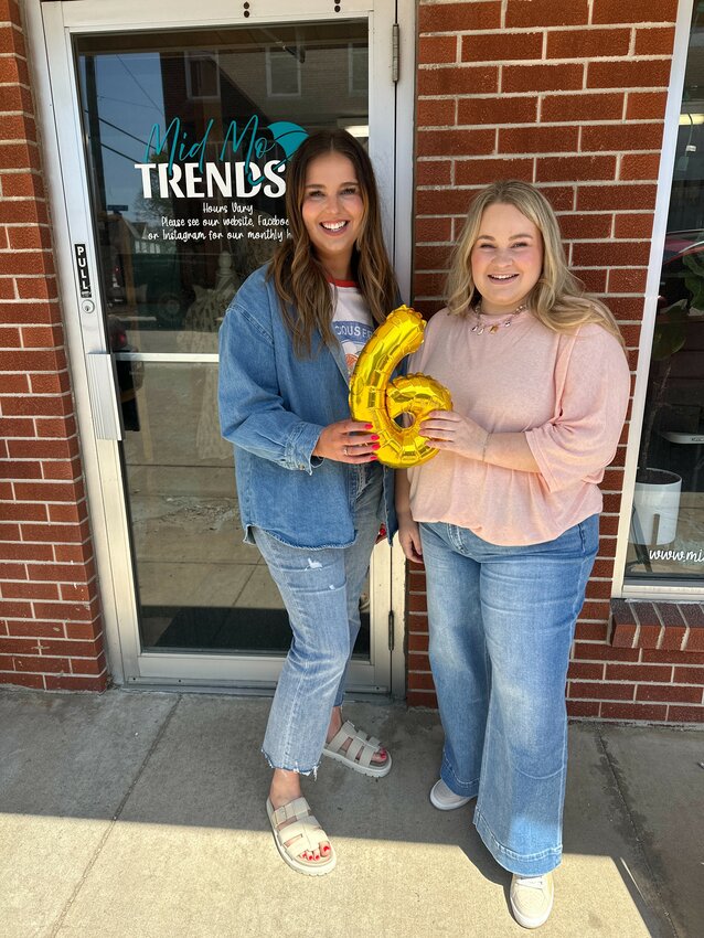 Taylor Austin and Dylana Fox established Mid Mo Trends in 2019. The duo originally started off exclusively online before growing into a storefront at 103 E. Main St. in Cole Camp.