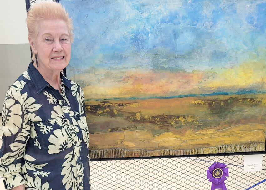 &ldquo;A Strange Place,&rdquo; by Anne Hassell received the Best of Show Award, in the Professional category of the 2025 Mid-Missouri Artists 43rd Fine Arts Show in Warrensburg..