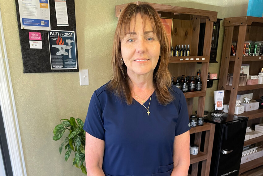 Connie Young has been practicing therapeutic massage in Sedalia for over 25 years and is now offering fascia blasting at Adagio Therapeutic Massage.