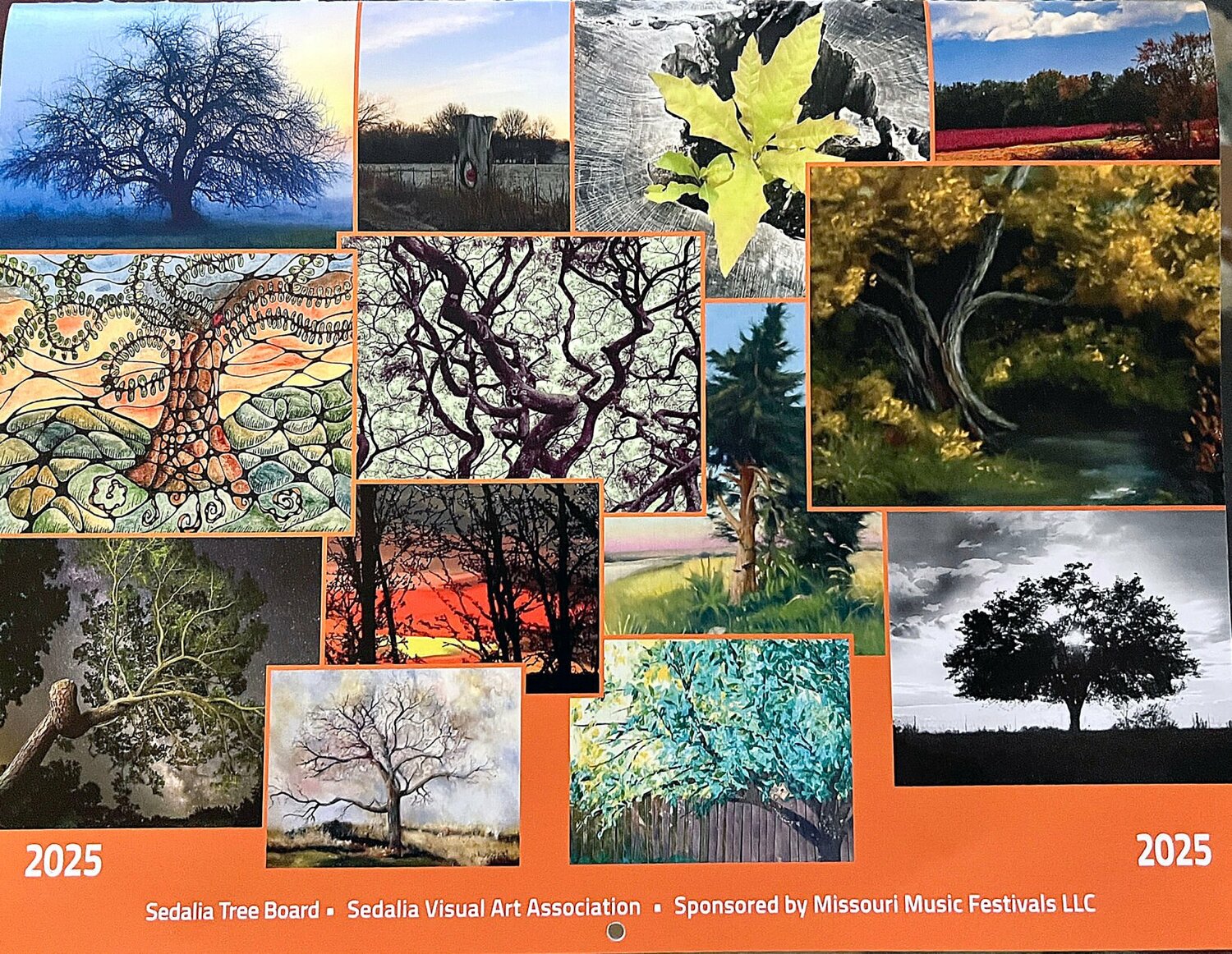 Local artists featured in 2025 Sedalia Tree Calendar Sedalia Democrat