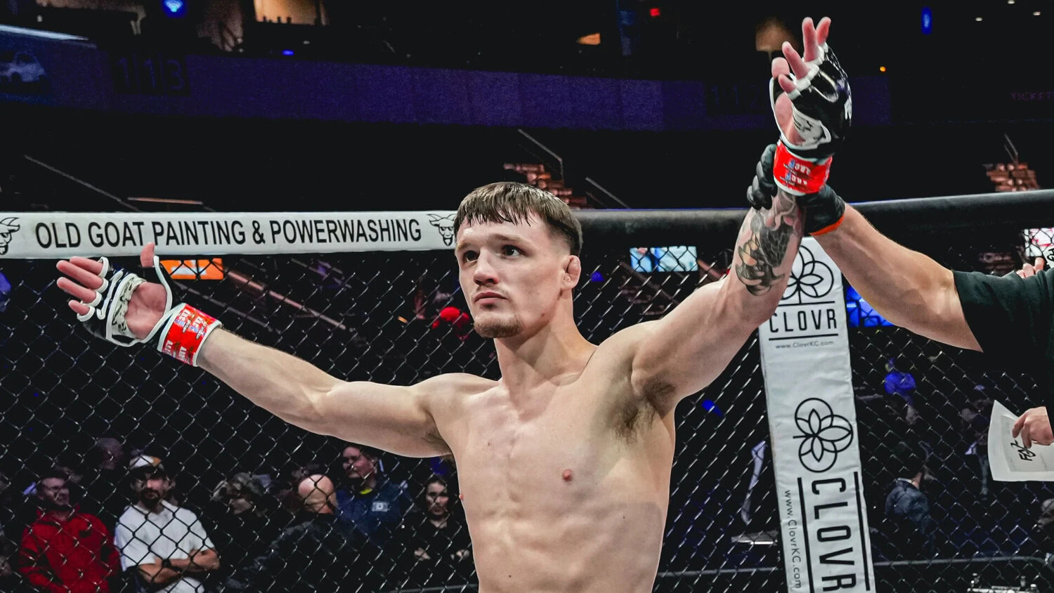 Gauge Young announces next UFC fight