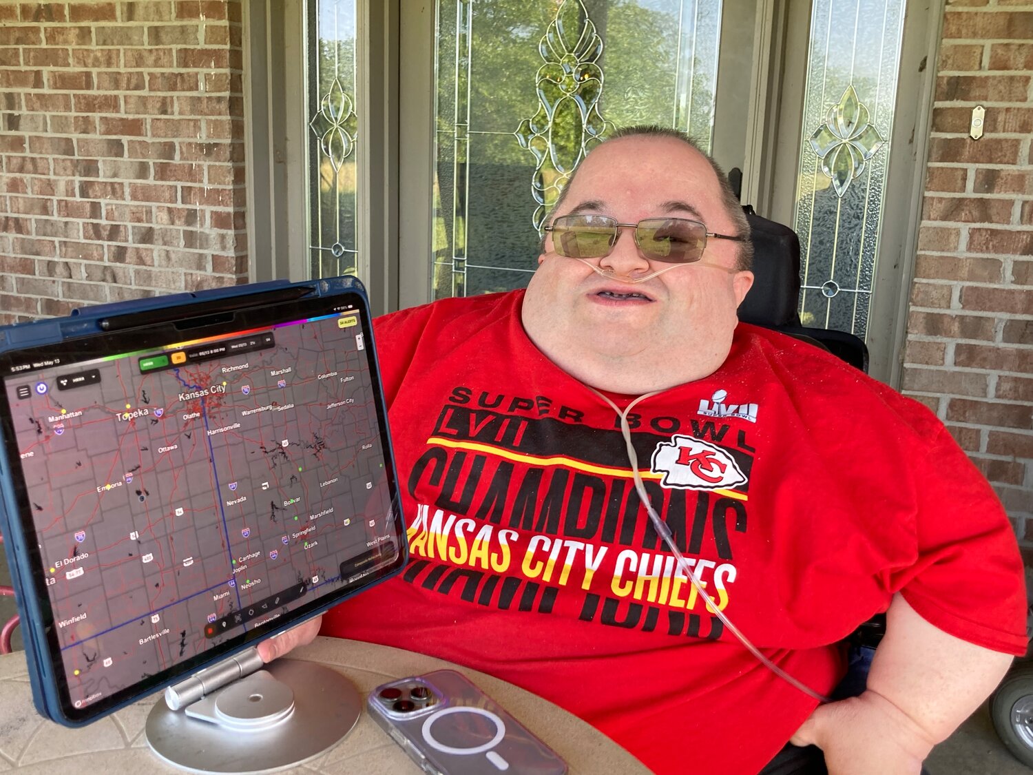 Amateur meteorologist Clint Perriguey is all about your weather