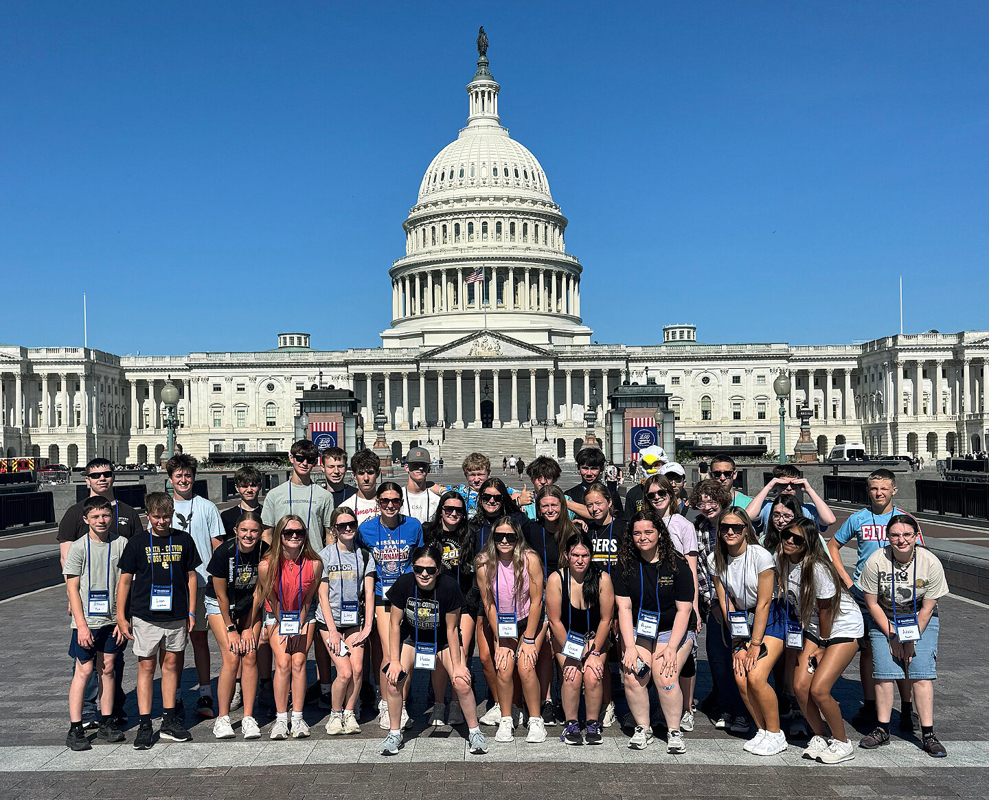 Smith-Cotton Junior High 8th graders tour nation’s capital