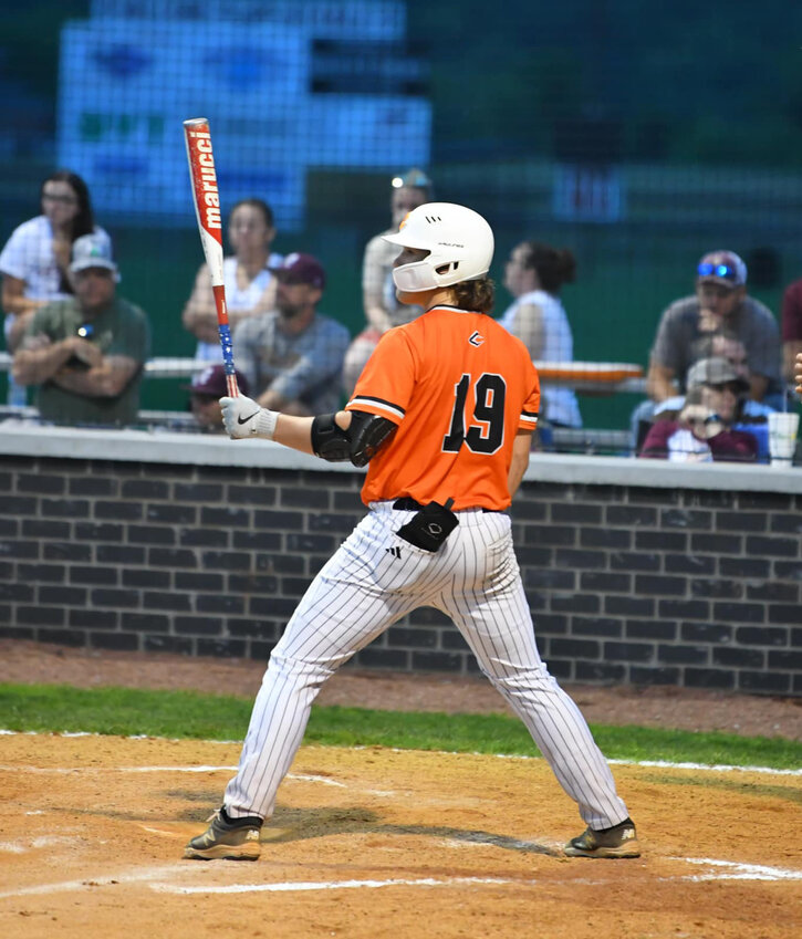 Sawyer Lovvorn (19) ended his career going 5-9 with 6 RBIs and 2 doubles in the postseason.