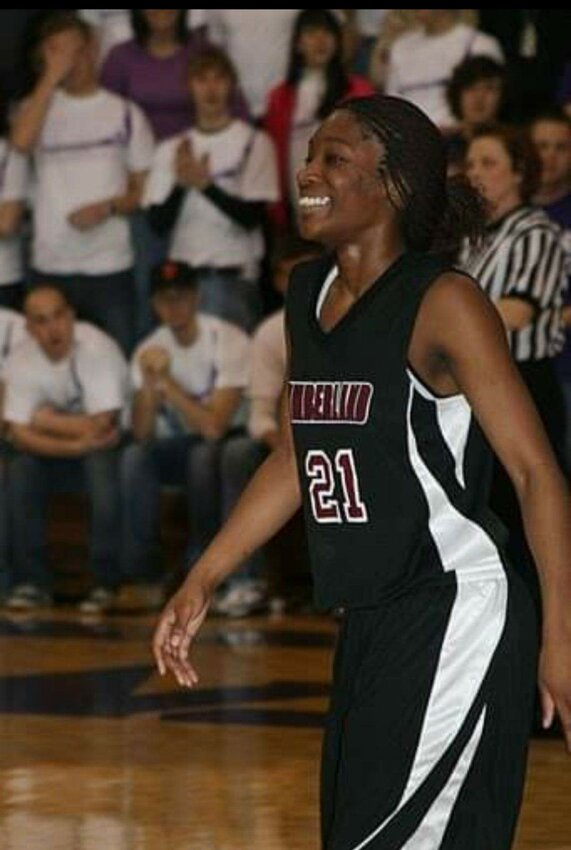 Keisha Jarrett (21) played at Cumberland University from 2006-10.