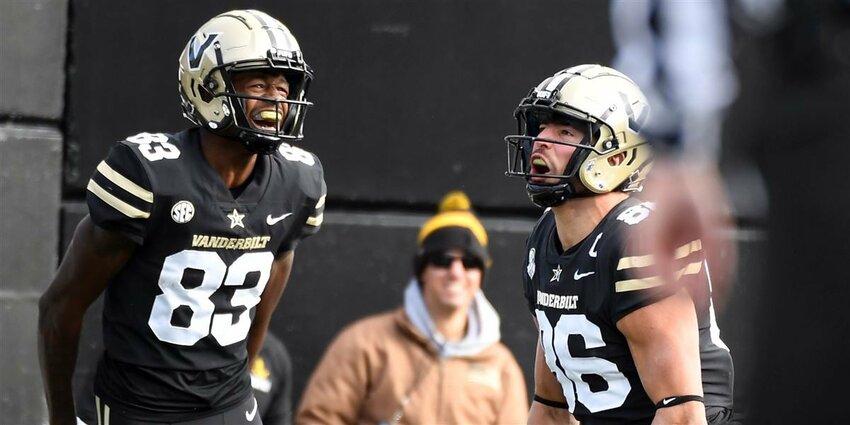 Junior WR Gamarion Carter (83) transferred from Vandy after playing in 15 games over two seasons.