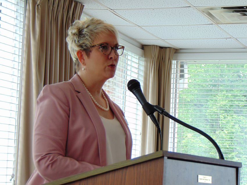 Shelbyville Woman&rsquo;s Club guest speaker, TCAT-S President  Laura Monks