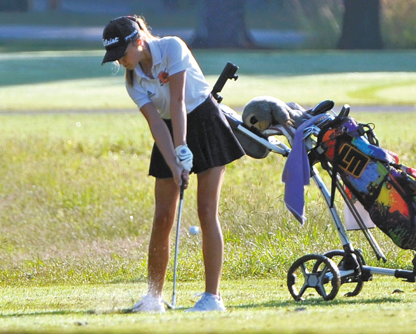 Anna Clanton won low-medalist honors, shooting an 81 on Tuesday.