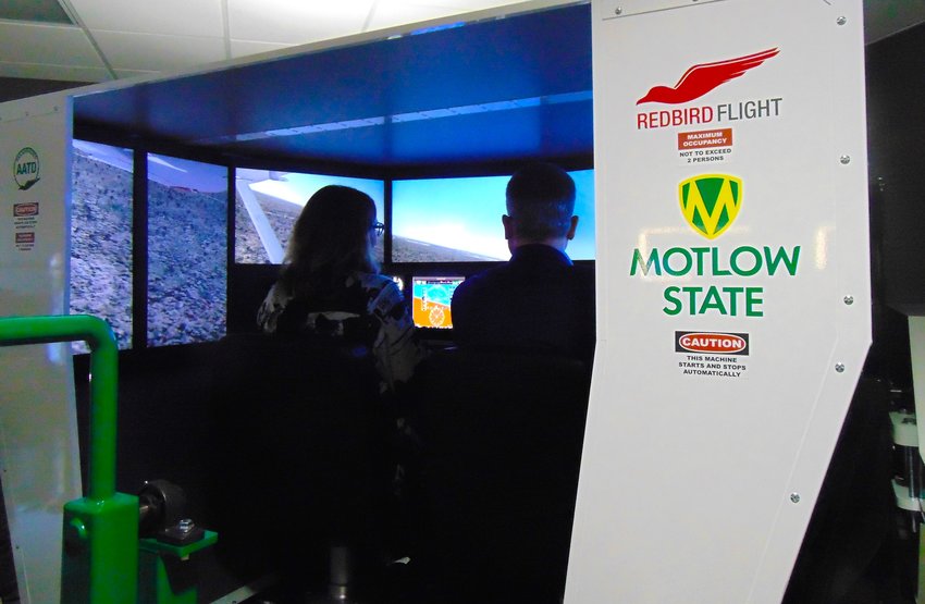 The Motlow Trained RedBird Aviation Simulators, which are FAA endorsed, will reduce cost and time for pilots in training.