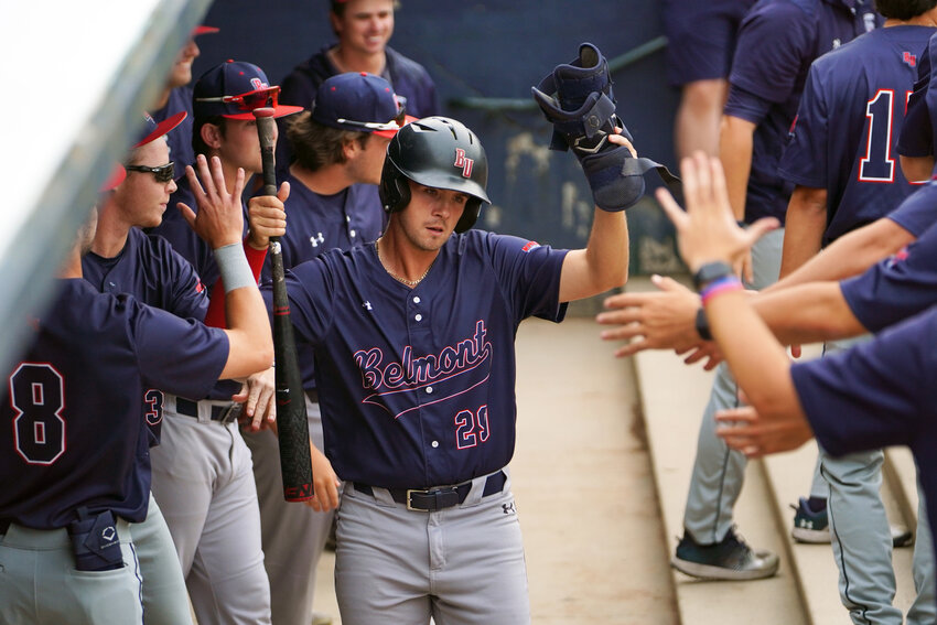 Former Shelbyville Central Golden Eagle standout Mason Landers turned in his best statistical season yet with Belmont during his junior season.