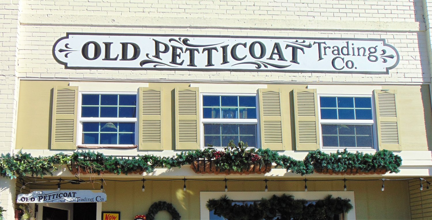 For more information on the Old Petticoat Trading Co., in Wartrace, visit the Facebook page, https://www.facebook.com/www.petticoat. There’s lots to see at the boutique.