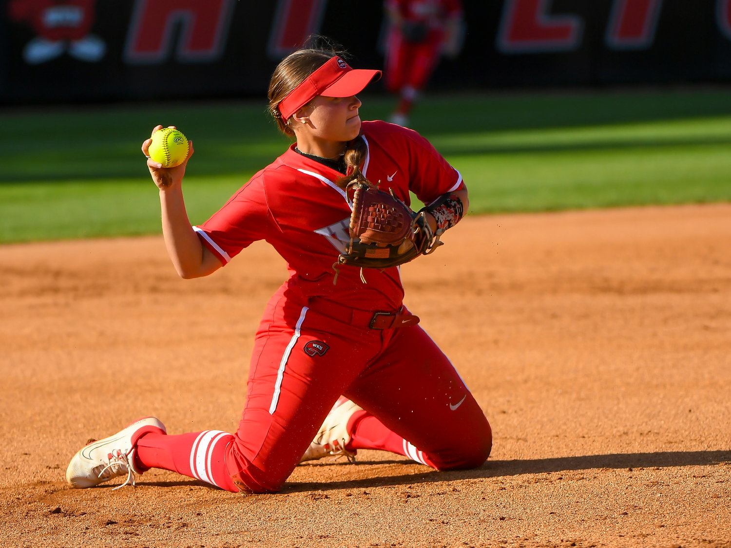 Third-baseman Taylor Sanders posted a .960 fielding percentage for the
Hilltoppers this past season.