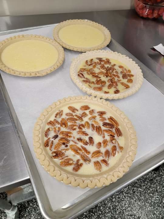 Delicious pies are baking in the oven over at Shelbyville Community Soup Kitchen in preparation for Sunday's fundraiser lunch for the community. Serving time is 11 a.m. to 2 p.m. at the South Cannon Boulevard location. All proceeds will be used to support the Tuesday and Thursday ministry.
