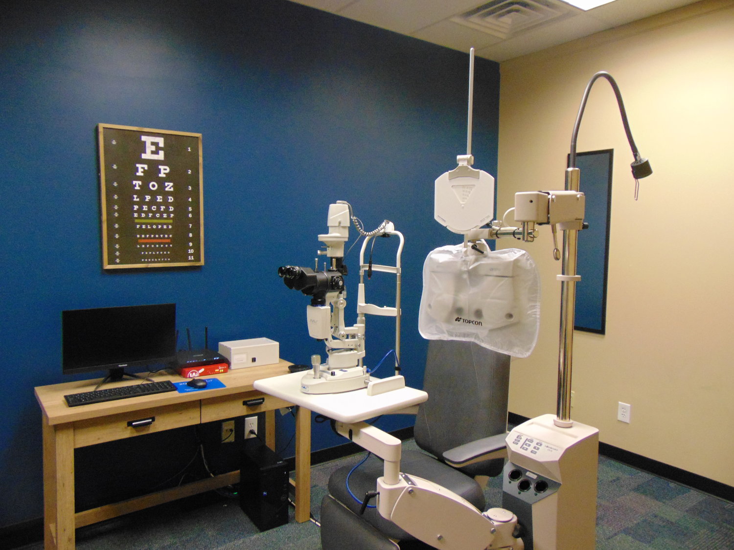 Cutting Edge Optical also has a tele-optometry process for eye exams.