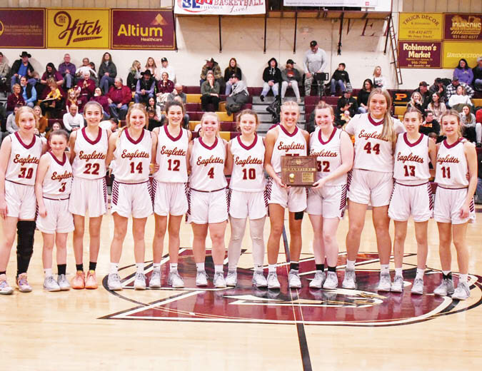 Van Buren County Eaglettes are District Champions in their division. (Photo courtesy of Stephanie Lowery Sullivan)