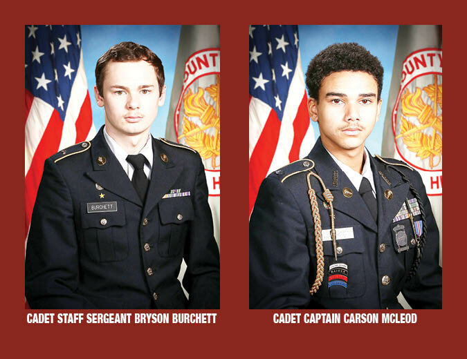 JROTC Cadets of the Month