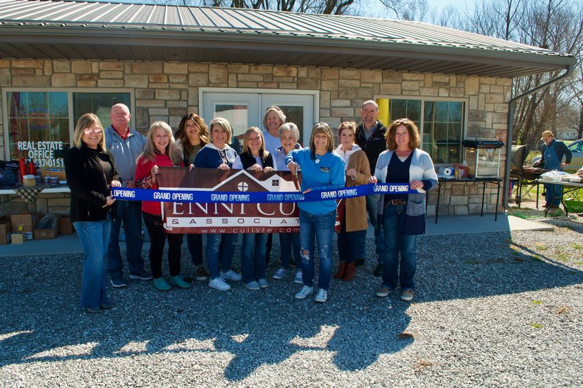 Pictured, Jenni Cully &amp; Associates celebrates the grand opening of the real estate business&rsquo; new Greenfield location on 517 Garrett Street on Friday, April 1. Cully said two agents live in Greenfield and are very active in real estate. &ldquo;They know the area really well,&rdquo; Cully said. &ldquo;We're all super excited. We&rsquo;ve been anticipating this for over a year &hellip; We know that we&rsquo;ll be able to do well here.&rdquo; The business now has two locations, both in Stockton and Greenfield.