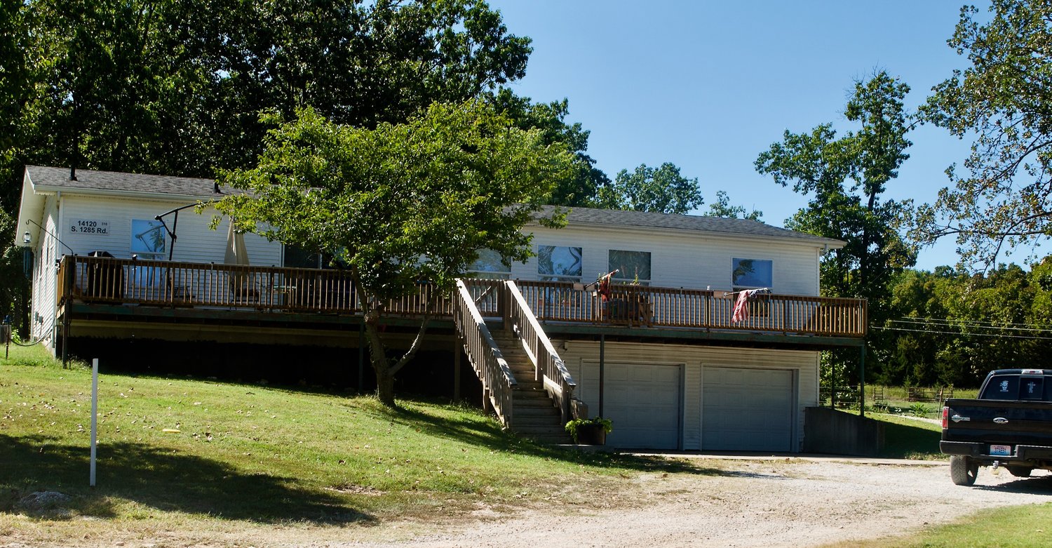 A view of the back side of one of the group homes on Agape's campus.