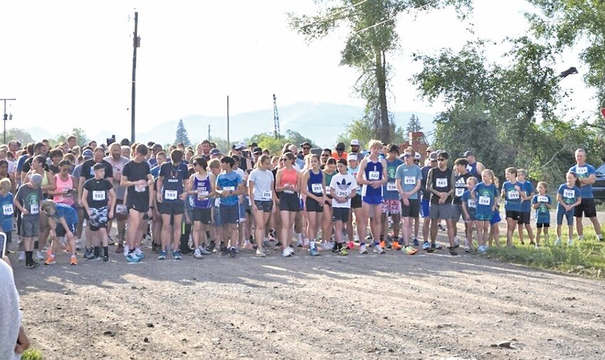 A record number of 476 runners and walkers finished the Manassa Pioneer Days 5k on Saturday in the 47-year history of the event.
Courtesy photo