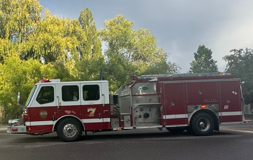 In remembrance of 9/11, a parade was held in Saguache. The Northern Saguache County Ambulance District was one of the participants. 