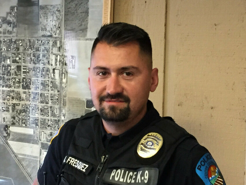 Center PD Chief Aaron Fresquez, pictured, and his brother Sgt. Adam Fresquez were both issued summons for theft, while Chief Fresquez was also cited with a misdemeanor count of official misconduct. The Town of Center has placed the brothers on administrative leave.