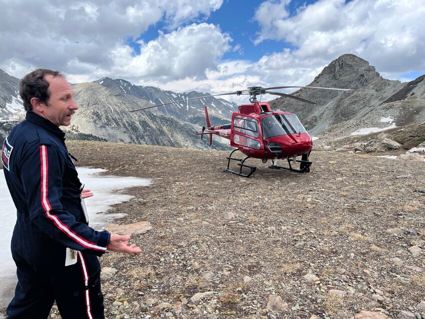 On June 5, rescuers from Alamosa Volunteer Search and Rescue (AVSAR) teamed up with REACH 71 and other agencies in a successful rescue on Mount Lindsey.  