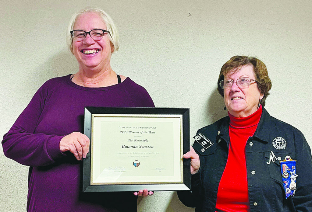 Pearson named Woman of the Year - The Alamosa News