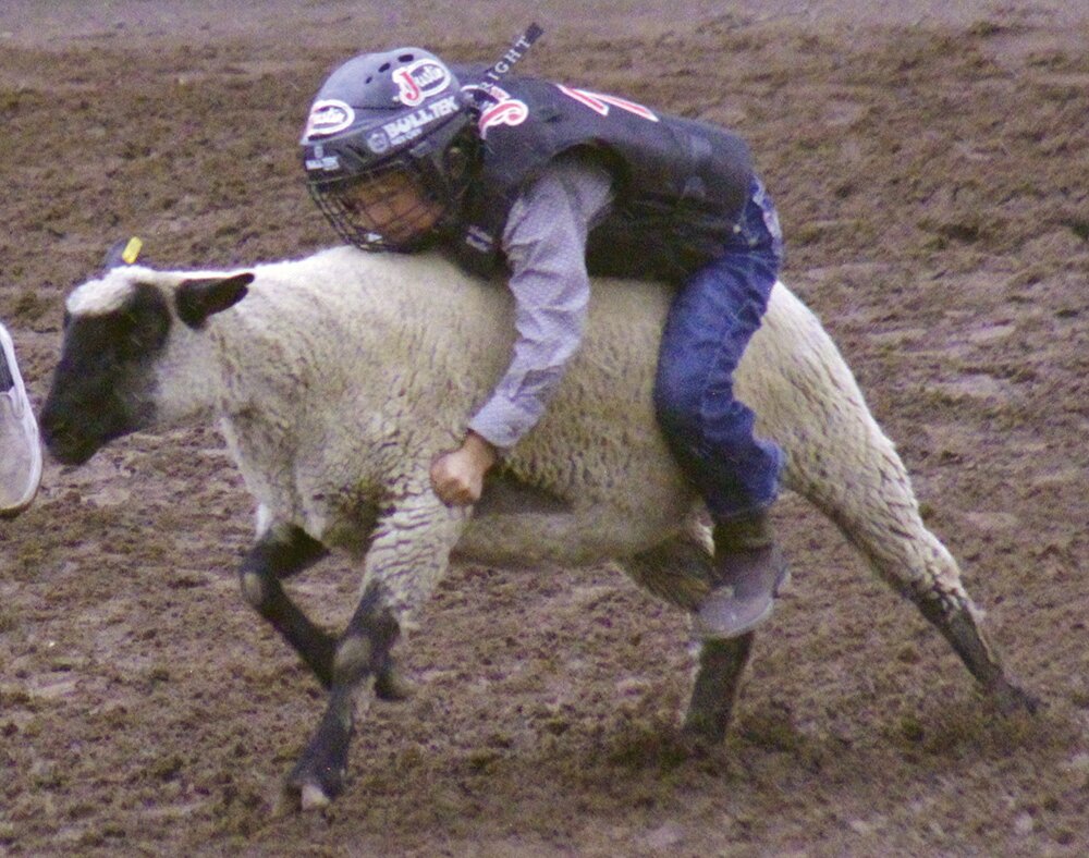 Several good scores in Round-UP mutton bustin'