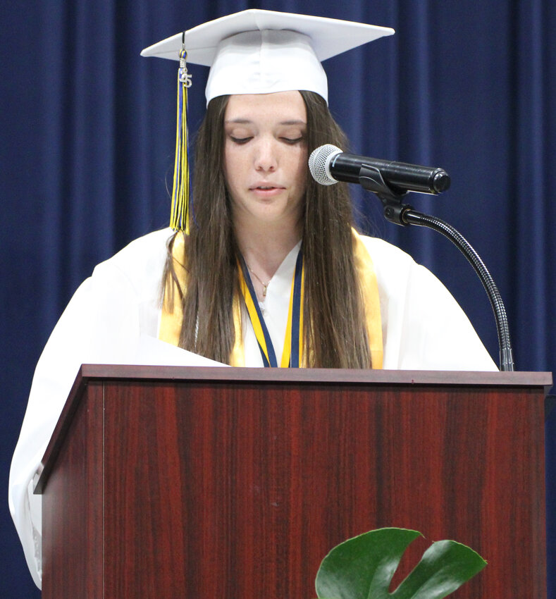 Valedictorian Addison Ratliff