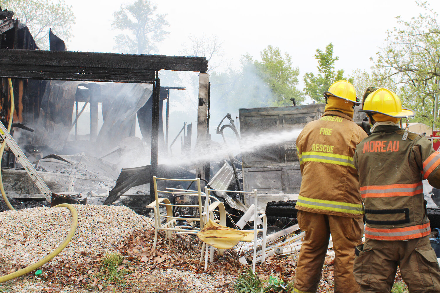 House fire on Colonial Road - The Advertiser