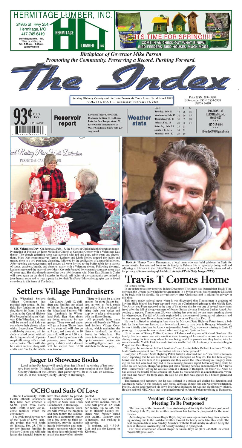 The Index Feb 19, 2025 - The Index