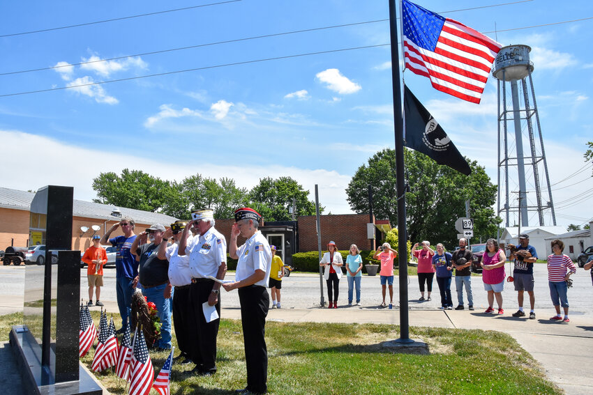 The Belle VFW Post 3410 hosted a Memorial Day service at the city&rsquo;s Veteran&rsquo;s Memorial located at the four-way stop on Alvarado Avenue.