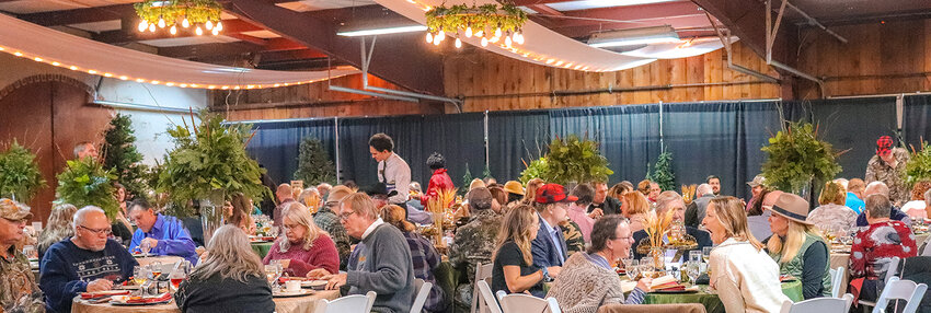 A WILD GAME dinner Dec. 8 at Stone Hill Winery raised just over $34,000 to fight leukemia and lymphoma.