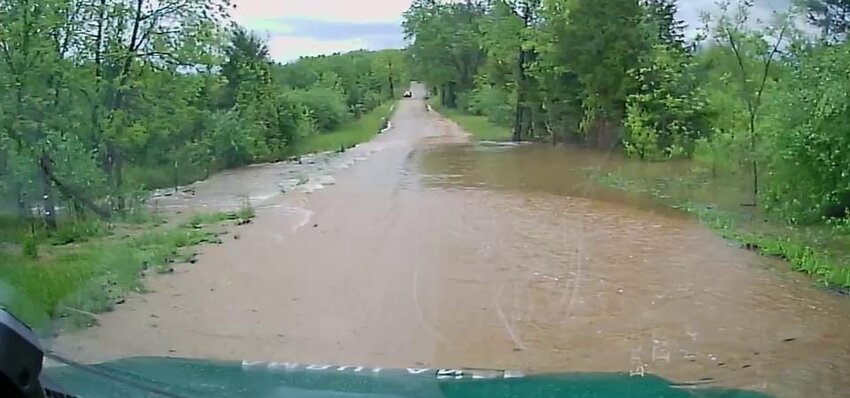 FLASH FLOODING and was evident south of Bland and Redbird along Route B near Elk Head Road.